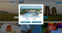 Desktop Screenshot of bigworldtravel.com
